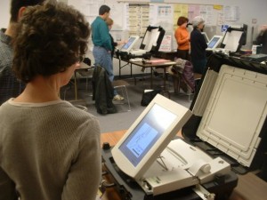 Montgomery County Board of Elections touchscreen voting machines