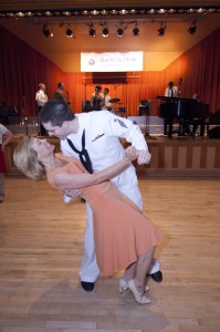 Couple dancing at Glen Echo Gala, Arts and Humanities Council