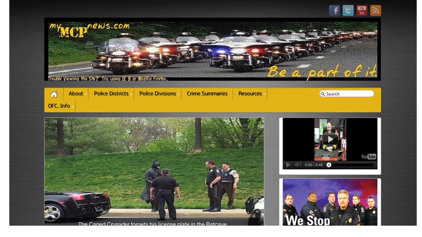 MoCo Police Department Website