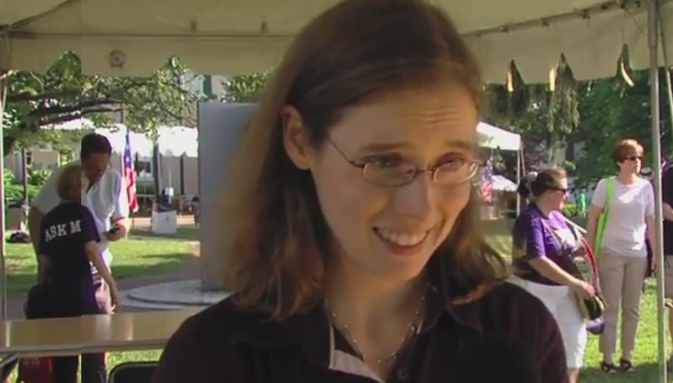 Image of Madeline Miller, Author, interviewed at the gaithersburg Book festival