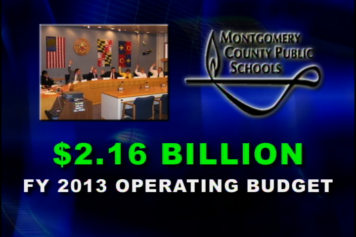 Image showing MCPS budget is over 2 billion dollars