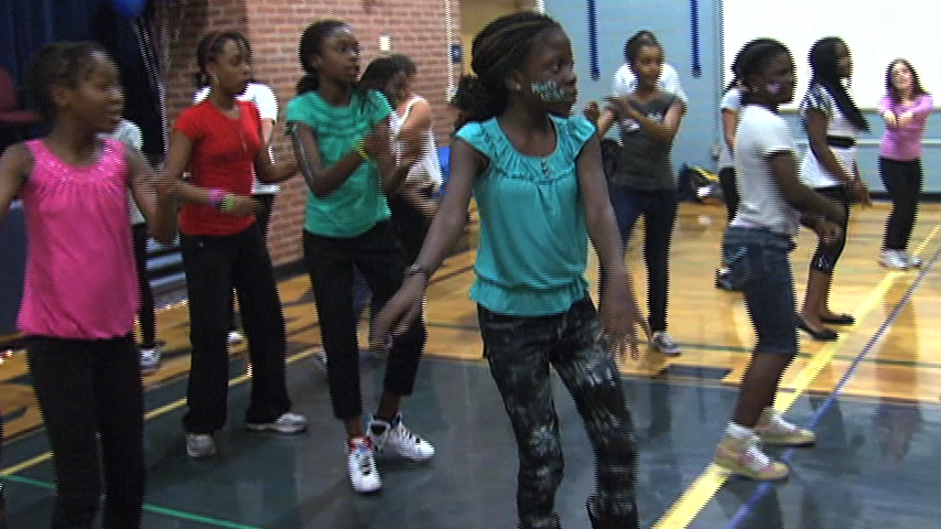 picture of children dancing