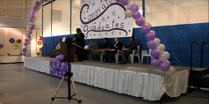 Graduation ceremony at MoCo Correctional Facility