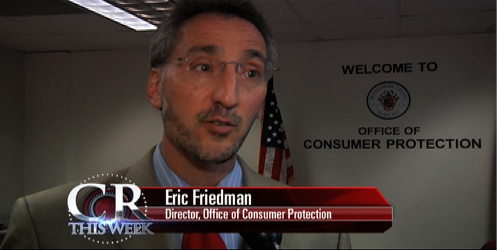 Eric Friedman Director Office of Consumer Protection picture