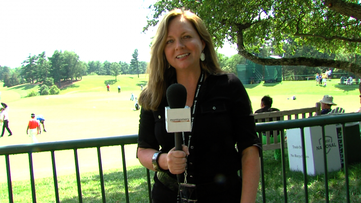 Sonya Burke at Congressional AT&T Nationals