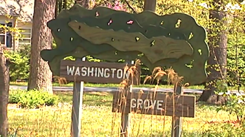 Washington Grove Sign