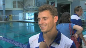Team USA diver Troy Dumais in Germantown