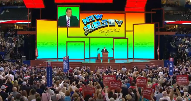 Governor Chris Christie at Republican National Convention 2012