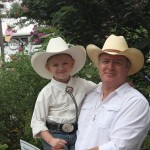 Rob Snip and son at MoCo Agricultural Fair