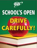 School's open drive carefully