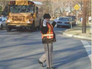 image of school crossing guaed