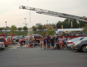 Olney National Night Out event at Fairhill shopping center.