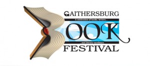 logo for gaithersburg book festival