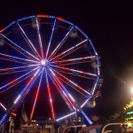 Ferris Wheel At Night