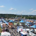 The Fair from above