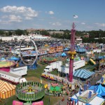 Image of view from above the Fair