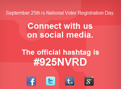 National Registration Day graphic