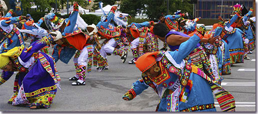 Dancers at Celebrate Gaithersburg