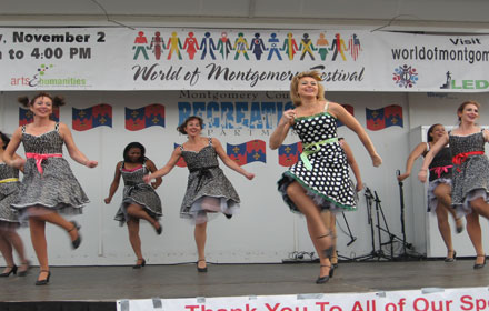 World of Montgomery Festival dance performance