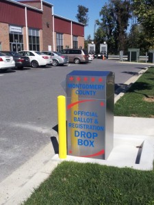 MoCo Board of Elections drop box