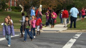 Walking To School