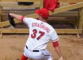 A Glass Half Full Steven Strasburg in the bullpen
