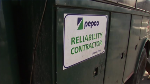 Pepco sign