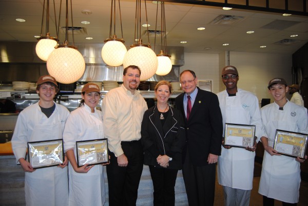 Quince Orchard High School Students Sharppen Culinary Skills at Not Your Average Joes