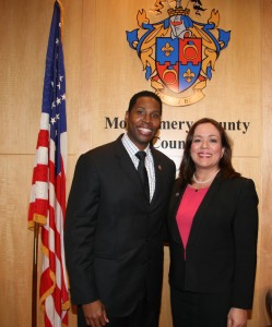 Nancy Navarro was unanimously selected as the new president of the Montgomery County Council on Dec. 4. She became the first Latina president of the Council. Craig Rice was unanimously selected as vice president. They will serve one-year terms.
