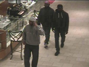 Jimmy Choo store robbery suspects photo