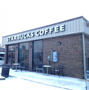 Starbucks Snow photo