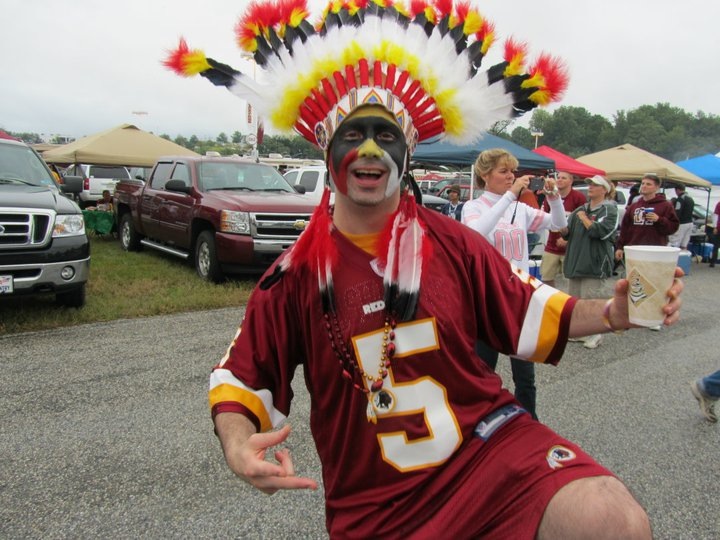 Redskins Fan Dresses Up for Games (Photos) | Montgomery Community Media