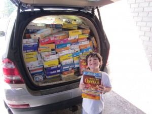 photo Norwood School's Cereal Drive