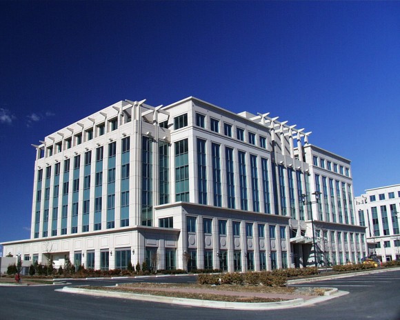 photo two Irvington Centre office building in Rockville, MD