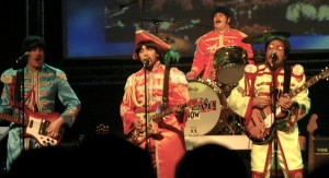 photo Beatlemania performing on stage