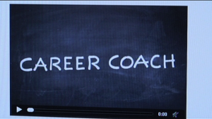 photo Career Coach on blackboard