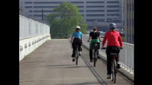 photo bikers on Metropolitan Branch Trail