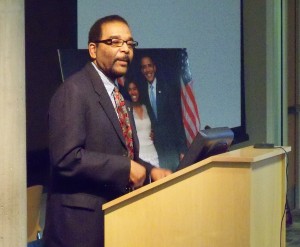 photo Greg Wims addressing FDA celebration
