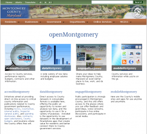 photo openMontgomery website