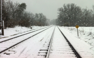 snow on railroad tracks for slider 450x280