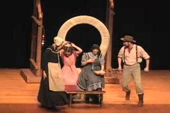 photo Laura Ingalls Wilder performance