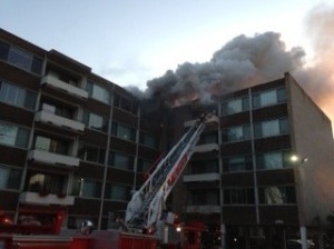 photo Silver Spring apartment fire