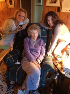 My mom and my grandmother and I!