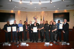 photo Council and Public Service Workers honored