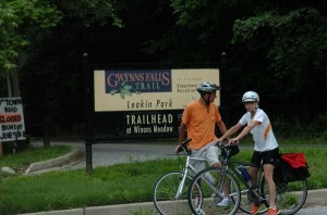 Entrance way into Leakin Park