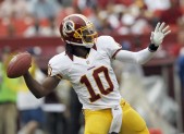 Robert Griffin III won NFL Offensive Rookie of the Year, among other honors, last season.