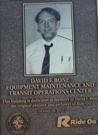 New Transit Center is dedicated to David Bone