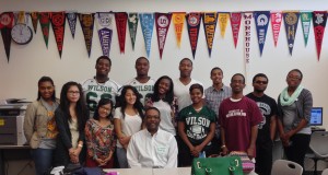 Woodrow Wilson High School Students With Mr. Gregory Wims