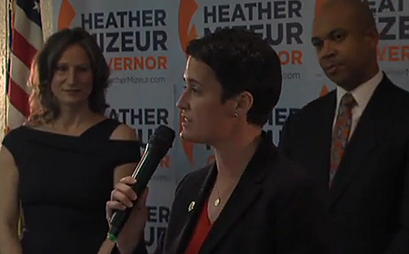  Heather Mizeur (D) candidate for governor.