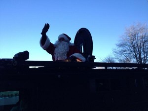 Santa Waving 2